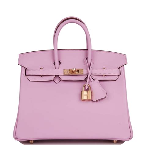 hermes birkin 25 mauve sylvestre|Hermes swift Birkin 25 purse.